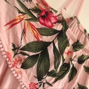 Floral Print Off Shoulder Blouse